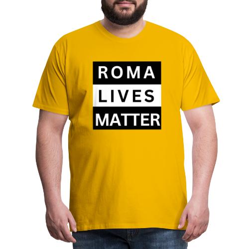 Roma Lives Matter - Men's Premium T-Shirt