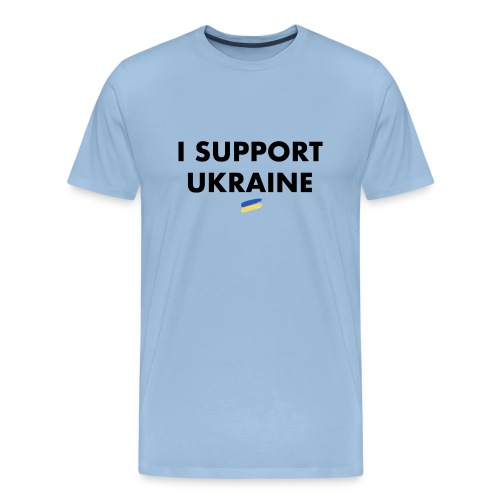 I support Ukraine - Männer Premium T-Shirt