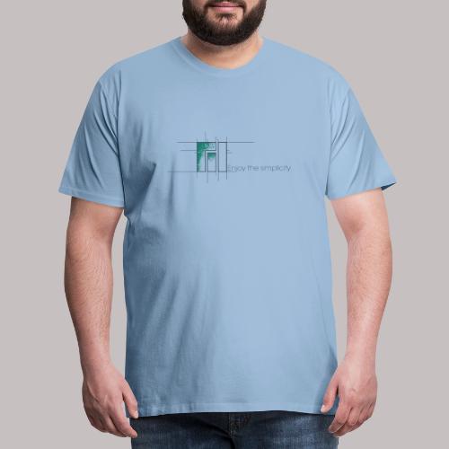 M1b2 ets N. - Männer Premium T-Shirt