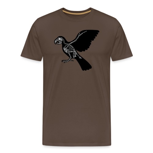 Papagei-Skelett - T-shirt Premium Homme