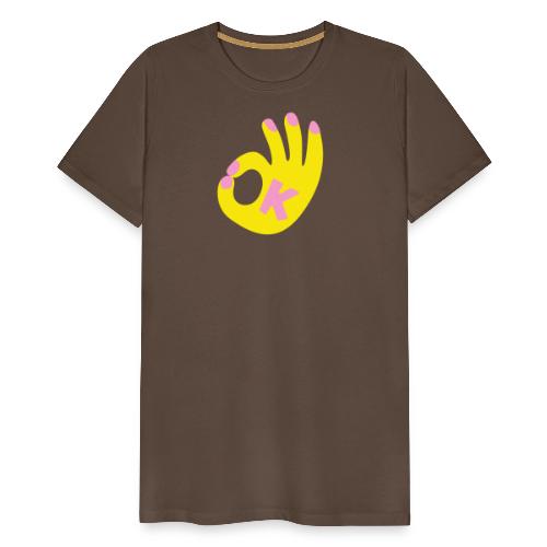 Handgeste OKAY - Männer Premium T-Shirt