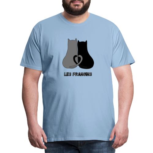 Les frangins coeur - T-shirt Premium Homme