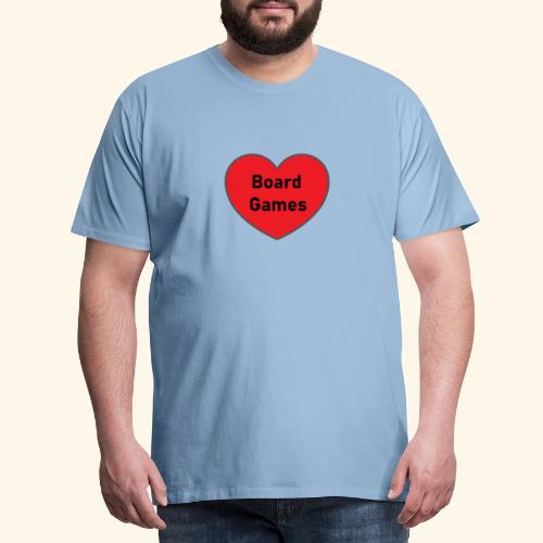 Heart Board Games 1 - Premium-T-shirt herr