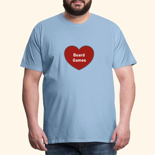 Heart Board Games 3 - Premium-T-shirt herr
