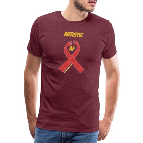 Autistic as F*** - Männer Premium T-Shirt