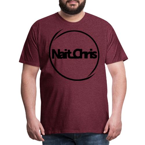 Nait_Chris Fan Circle Logo - Männer Premium T-Shirt