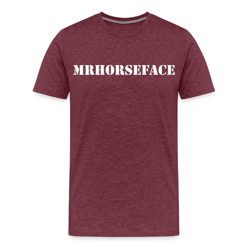 MrHorseFace - Mannen Premium T-shirt