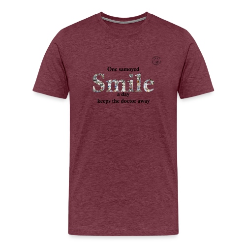 samoyedsmile - Mannen Premium T-shirt