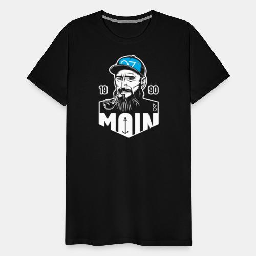 Mann mit Hut - Männer Premium T-Shirt
