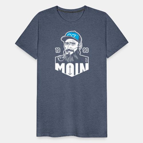 Mann mit Hut - Männer Premium T-Shirt