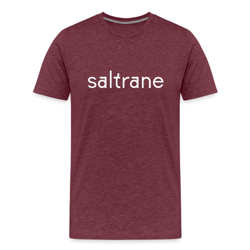 Saltrane Logo weiss - Männer Premium T-Shirt