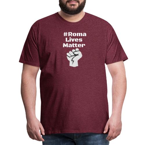 Fist Roma Lives Matter - Männer Premium T-Shirt