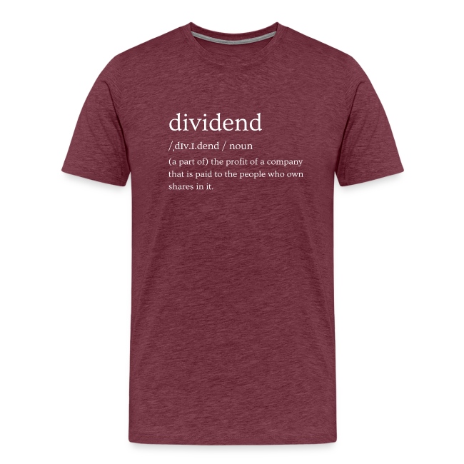 Dividend Definition