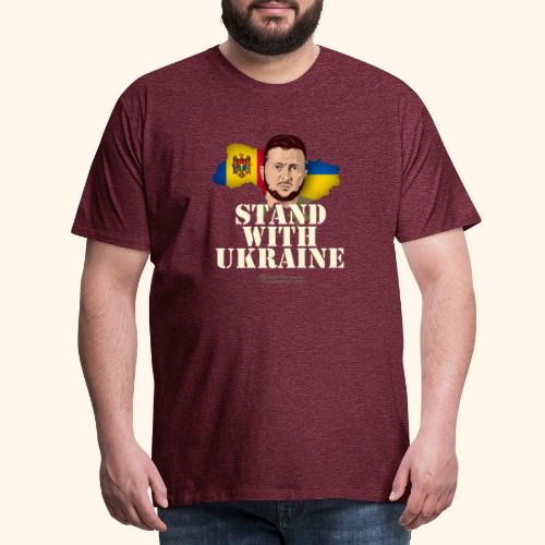 Selenskyj T-Shirt Moldawien - Männer Premium T-Shirt