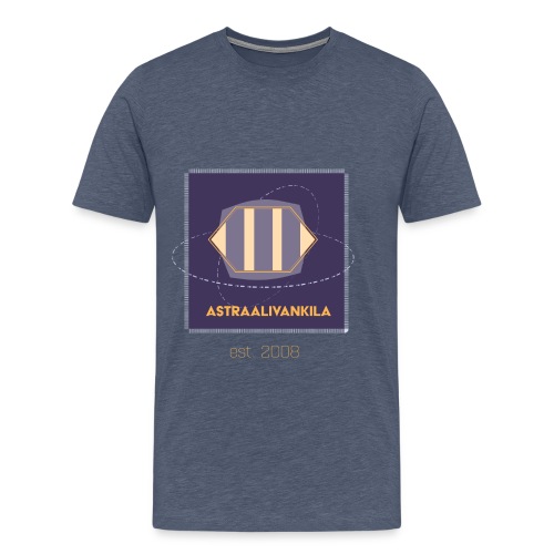 Astraalivankila purple - Miesten premium t-paita