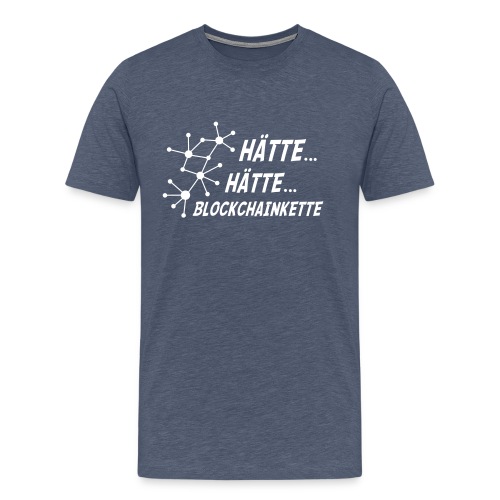 Blockchainkette - Männer Premium T-Shirt