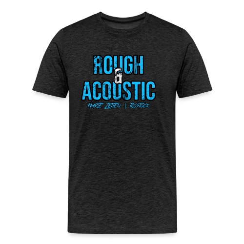 Rough & Acoustic Logo - Männer Premium T-Shirt