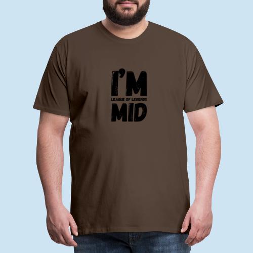 I'm Mid main - Premium T-skjorte for menn