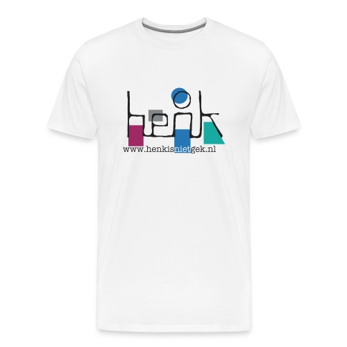 henkisnietgek-logo - Mannen Premium T-shirt
