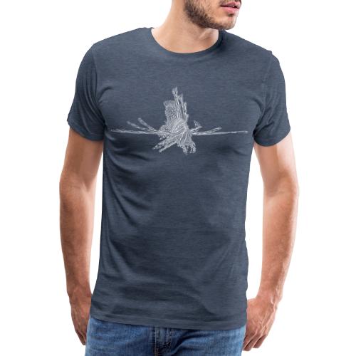 LionFish weiss2 - Männer Premium T-Shirt