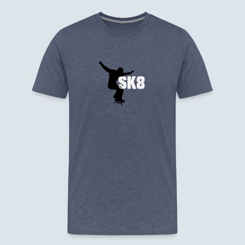 SK8 Logo1 png - Men's Premium T-Shirt