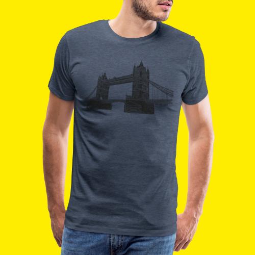 London Tower Bridge - Mannen Premium T-shirt
