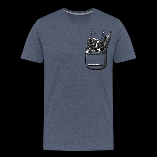 Pocket Robot - Herre premium T-shirt