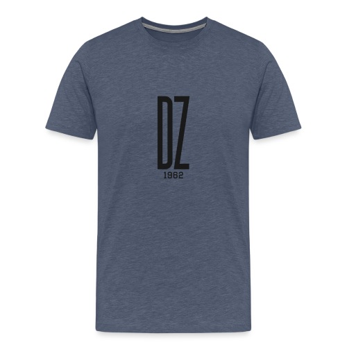 Logo transparent noir DZ 1962 - T-shirt Premium Homme