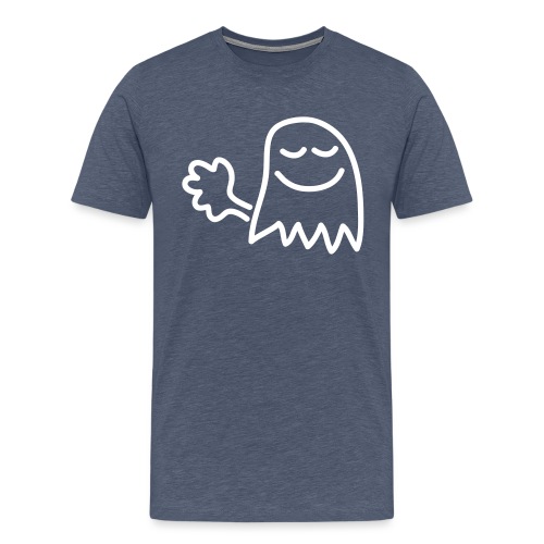 Farts are little ghosts... - Premium-T-shirt herr