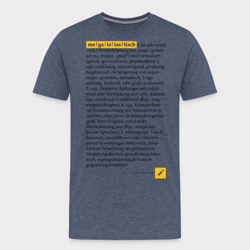 Megalotastisch - Männer Premium T-Shirt
