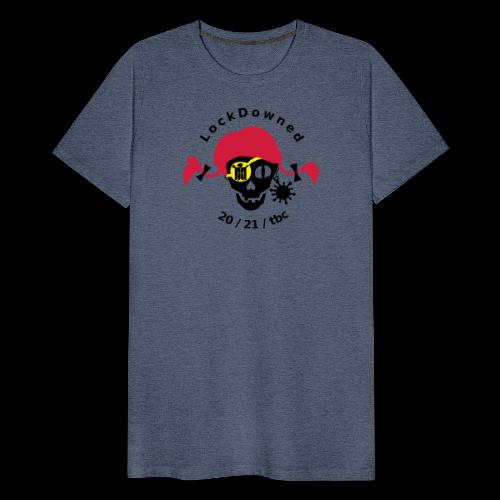 LockDowned - Männer Premium T-Shirt