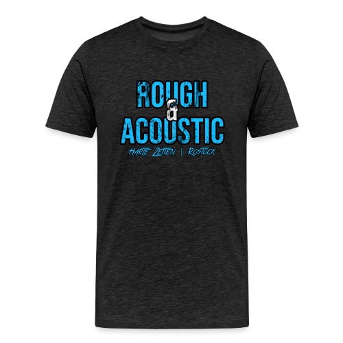 Rough & Acoustic Logo - Männer Premium T-Shirt