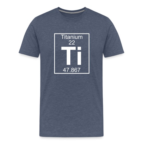Titanium (Ti) (element 22) - Men's Premium T-Shirt