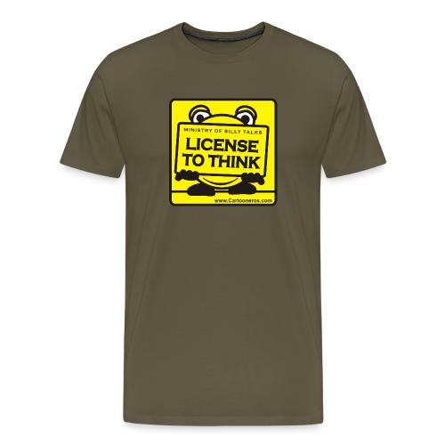 Licence to Think - Men's Premium T-Shirt