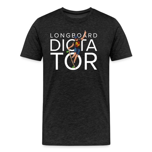 Longboard Dictator- Pixel serie - T-shirt Premium Homme