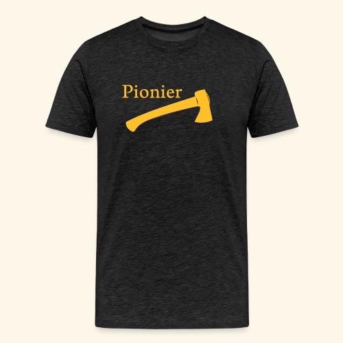Pionier Axt - Männer Premium T-Shirt