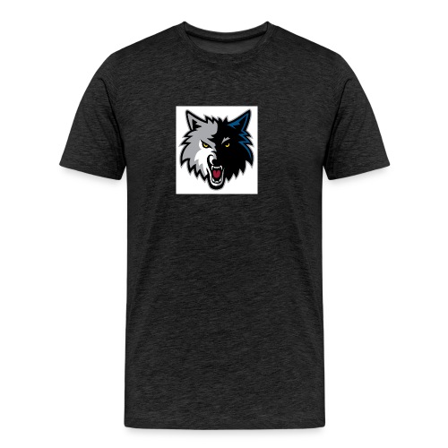 minnesota-timberwolves-logo - Men's Premium T-Shirt