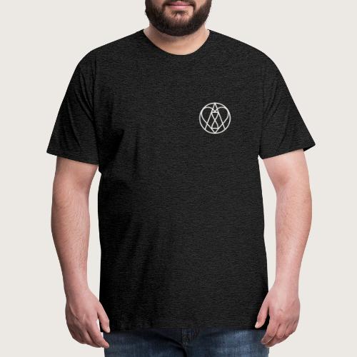 logo weiss 1 - Männer Premium T-Shirt