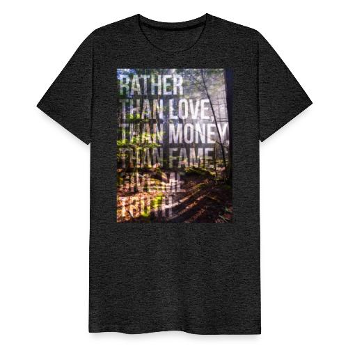 Rather than love - Men's Premium T-Shirt