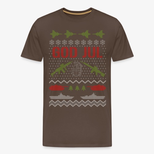 Ful jultröja - Ugly Christmas Sweater - Premium-T-shirt herr