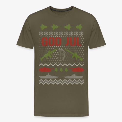 Ful jultröja - Ugly Christmas Sweater - Premium-T-shirt herr