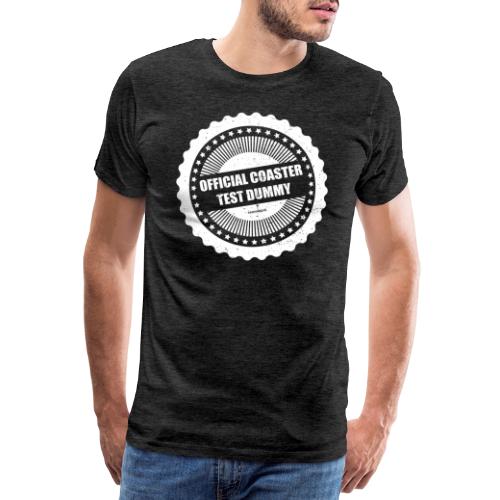 Mannequin officiel de test de montagnes russes - T-shirt Premium Homme