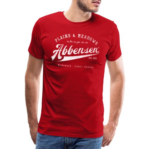 Abbensen retro destroyed - Männer Premium T-Shirt