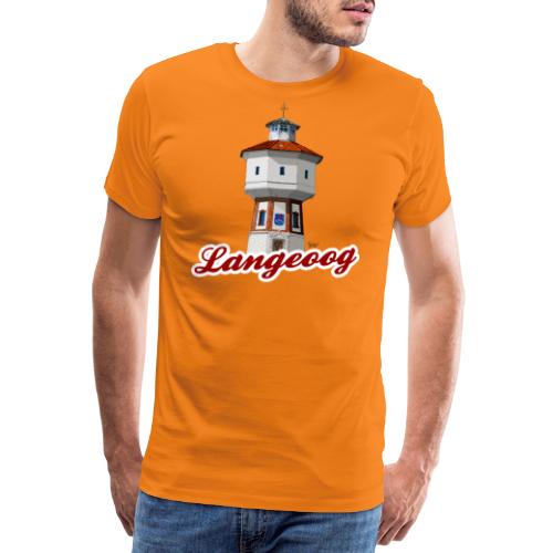 Bronko55 No.59 – Langeoog Wasserturm - Männer Premium T-Shirt