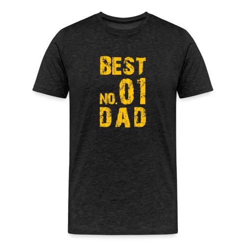 NO. 01 BEST DAD - Männer Premium T-Shirt