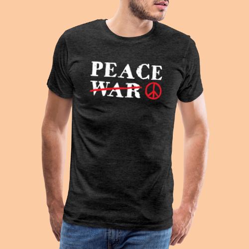 Peace - not war - Men's Premium T-Shirt
