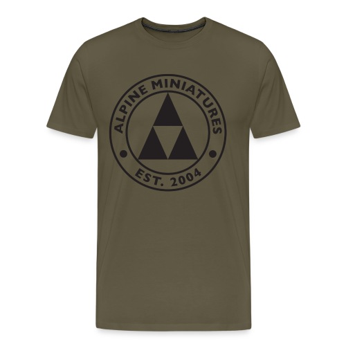 alp circle - Men's Premium T-Shirt