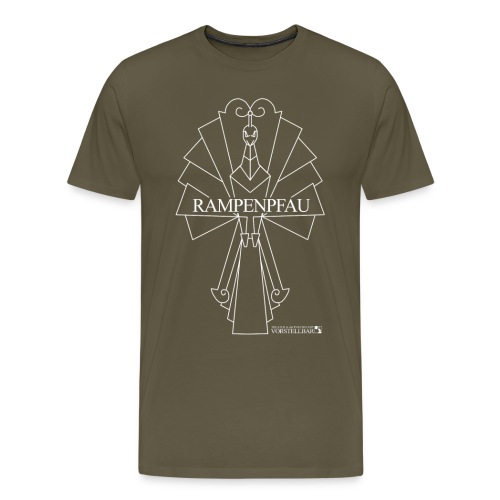 Vorstellbar Rampenpfau Logoshirt - Männer Premium T-Shirt