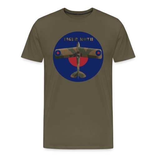 DH.82 Tiger Moth shirt design - T-shirt Premium Homme