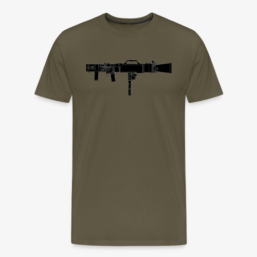 Carl-Gustaf M3 - Granatgevär 8,4 cm m86 - Premium-T-shirt herr
